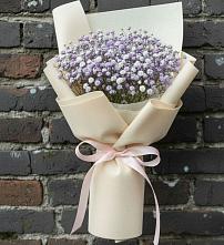 Букет цветов из:  Гипсофила в Борозде