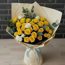 Букет цветов из:  Розы в Борозде