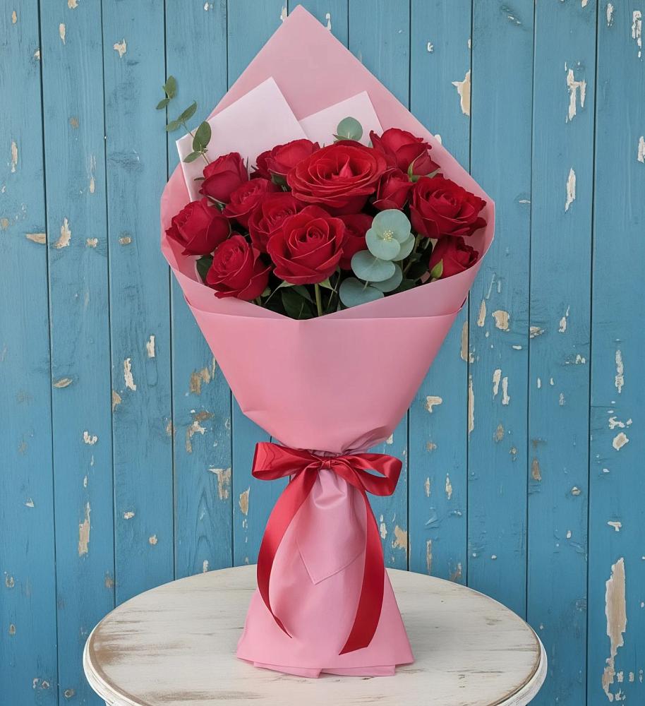 Букет цветов из: Розы в Борозде