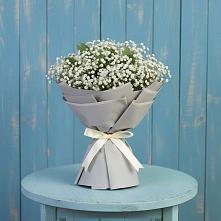 Букет цветов из:  Гипсофила в Борозде