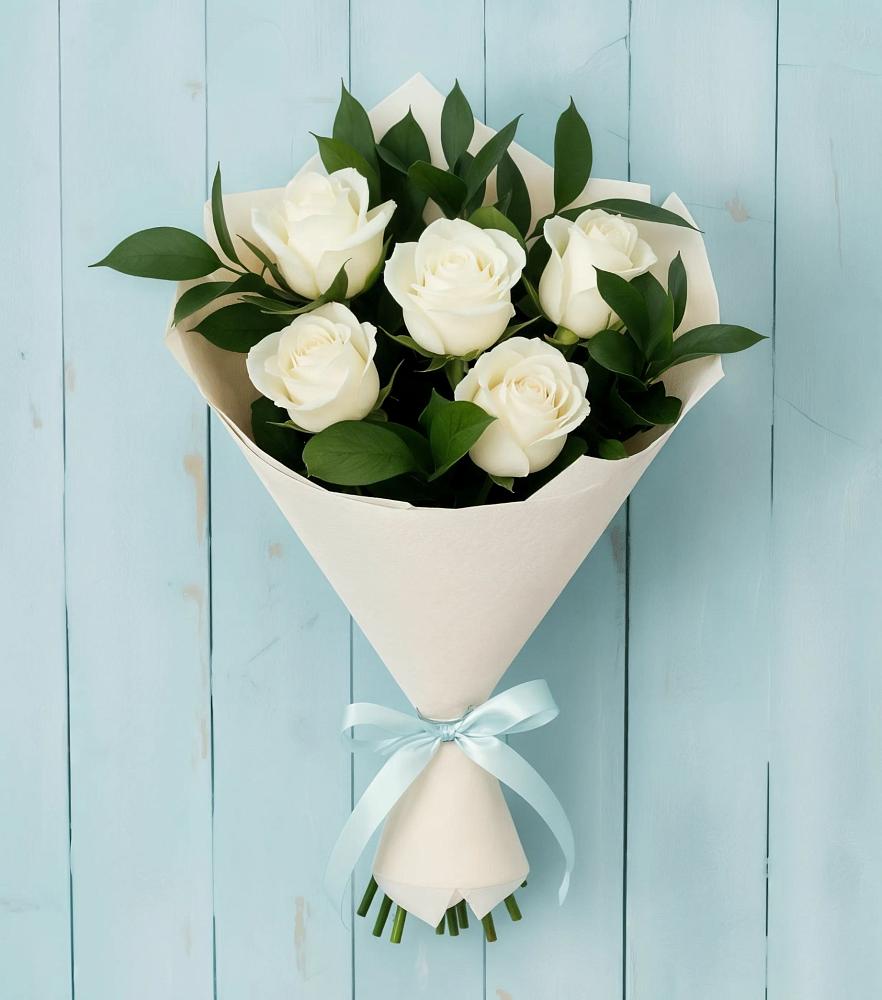 Букет цветов из: Розы в Борозде