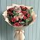 Букет цветов из: Гвоздики и Розы в Борозде