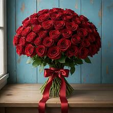 Букет Красные розы Блэк Меджик в Борозде