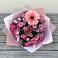 Букет цветов из: Розы, Герберы и Хризантемы в Борозде