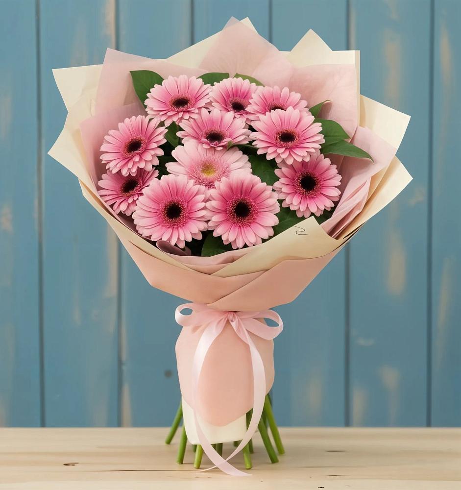 Букет цветов из: Герберы в Борозде