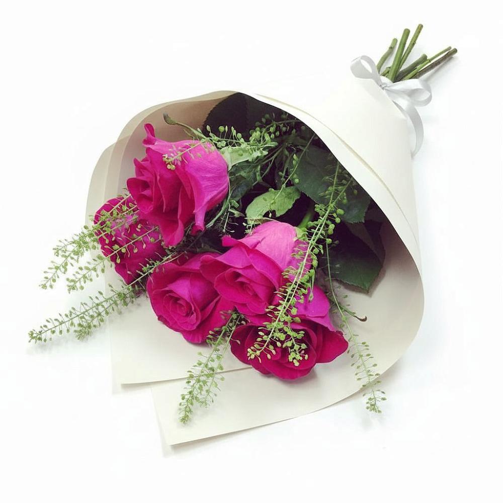 Букет цветов из: Розы в Борозде