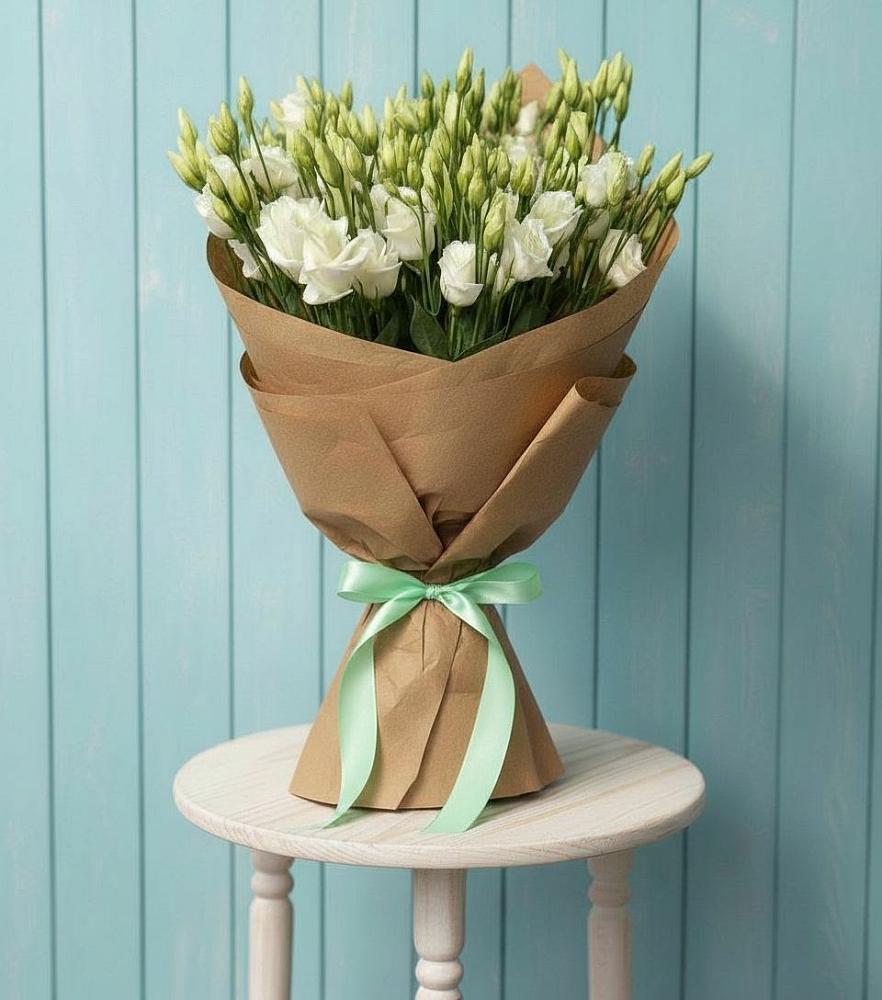 Букет цветов из: Лизиантусы в Борозде