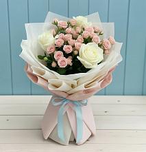 Букет цветов из:  Розы #REPLACE_PRED# Борозде