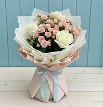 Букет цветов из:  Розы в Борозде