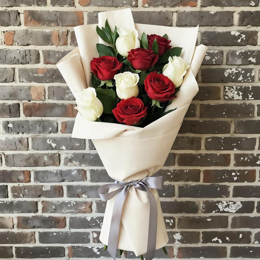 Букет цветов из: Розы в Борозде