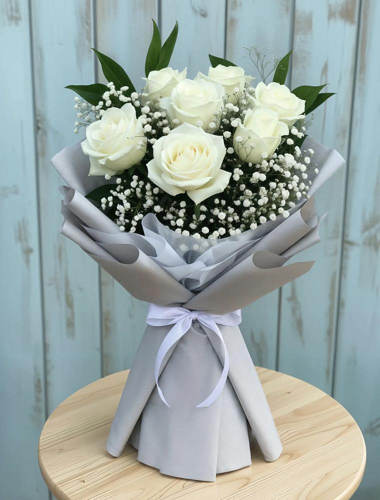 Букет цветов из: Розы в Борозде