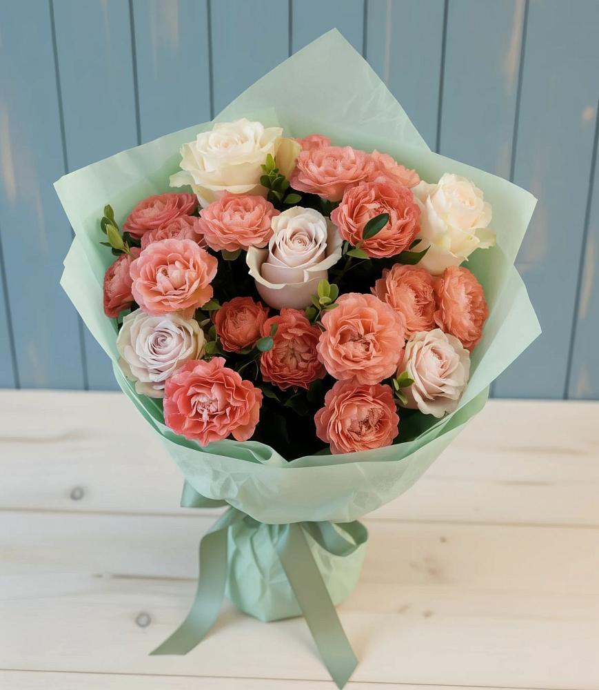 Букет цветов из: Розы в Борозде