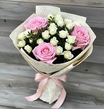 Букет цветов из:  Розы в Борозде