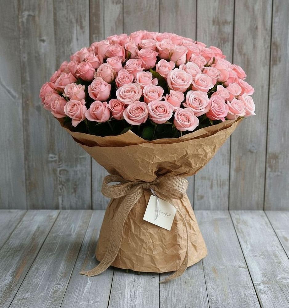 Букет 151 Роза Роуз в Борозде