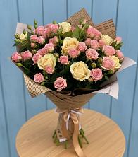 Букет цветов из:  Розы в Борозде