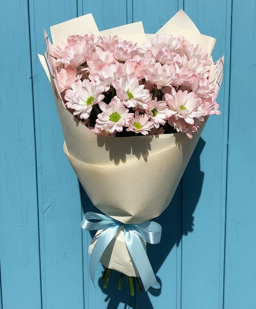 Букет цветов из: Хризантемы в Борозде