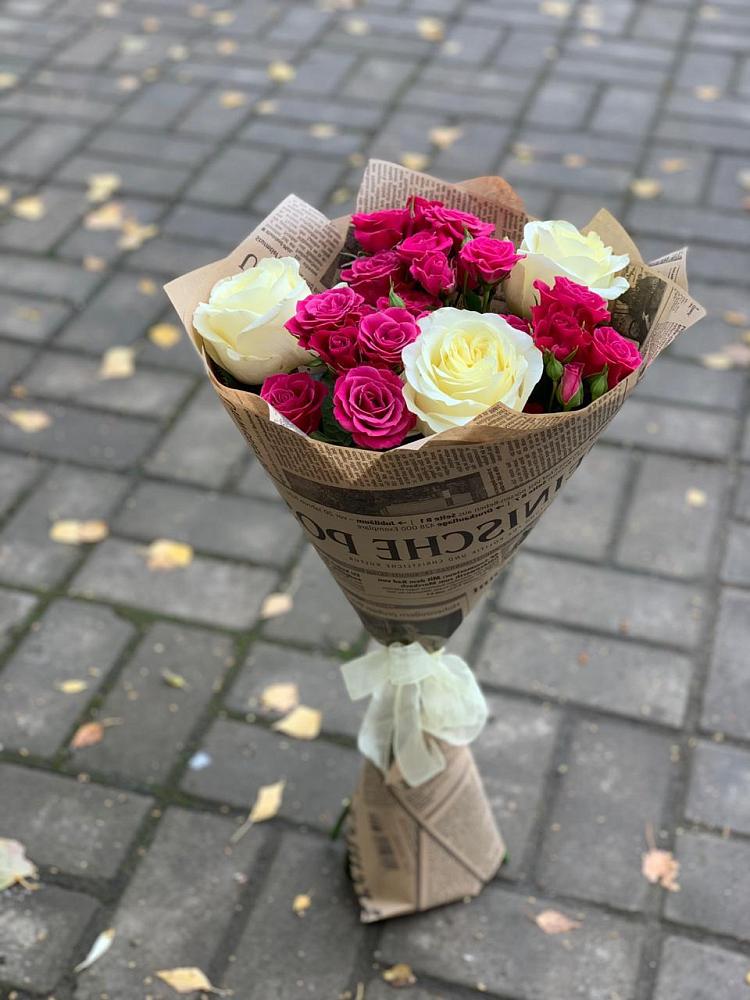 Букет цветов из: Розы в Борозде