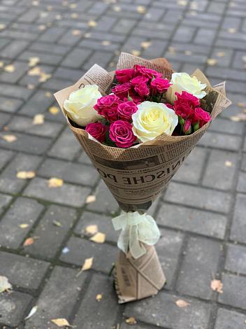 Букет цветов из: Розы в Борозде