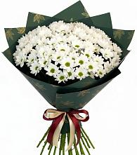 Букет цветов из:  Хризантемы в Борозде