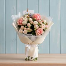 Букет цветов из:  Розы в Борозде