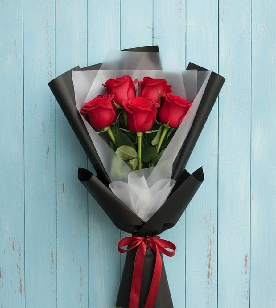 Букет цветов из: Розы в Борозде