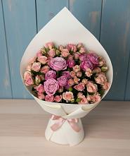 Букет цветов из:  Розы в Борозде